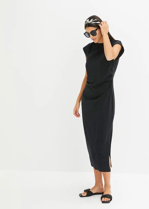 Abito in jersey di cotone elasticizzato, bonprix