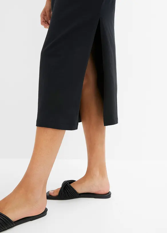Abito in jersey di cotone elasticizzato, bonprix