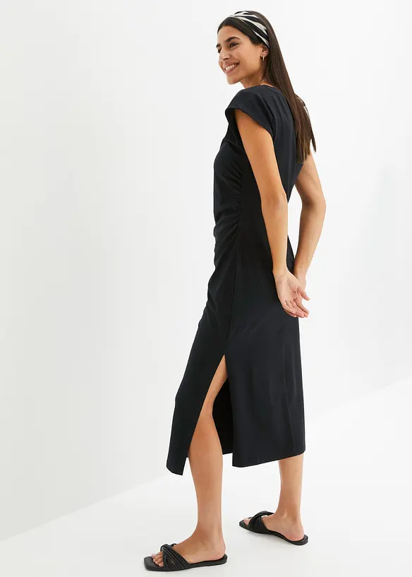 Abito in jersey di cotone elasticizzato, bonprix