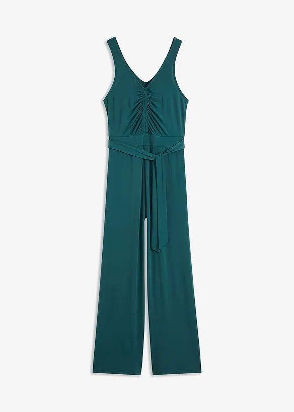 Tuta elegante in jersey con arricciatura, bonprix