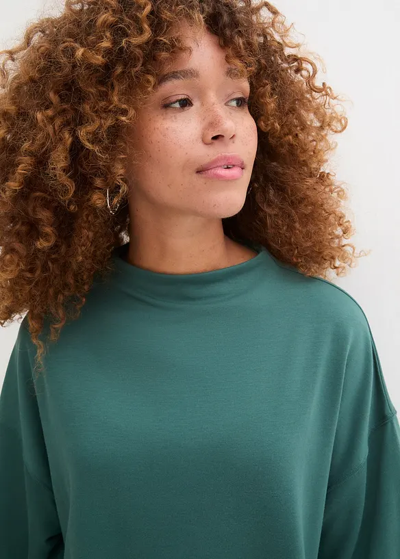 Felpa oversize leggera, bonprix