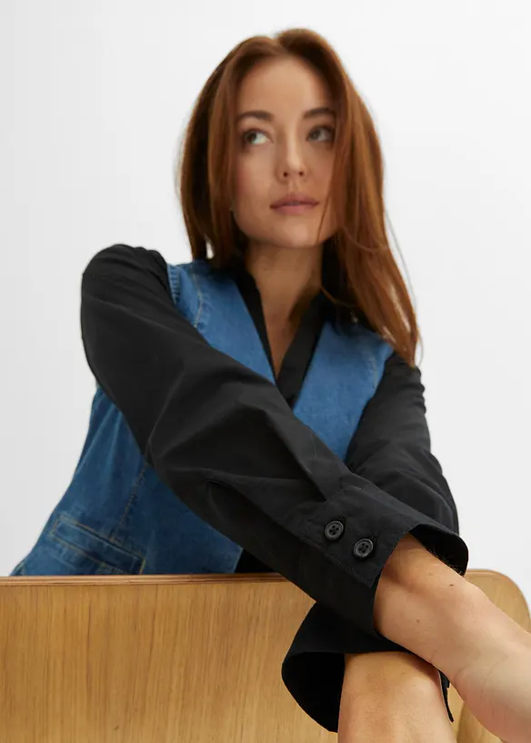 Camicia elasticizzata, bonprix