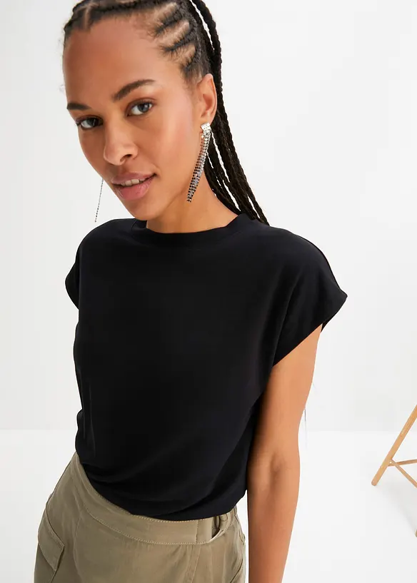 T-shirt con viscosa morbida, bonprix