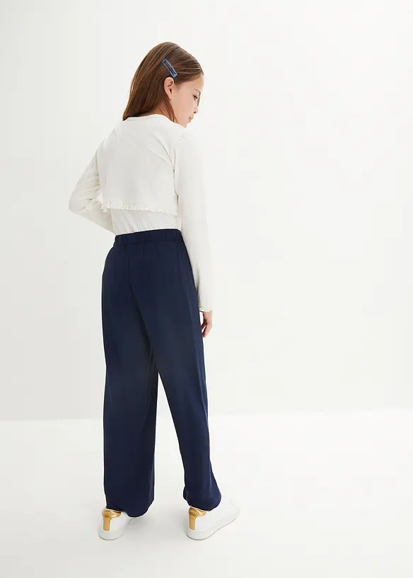 Pantaloni a palazzo in viscosa morbida, bonprix