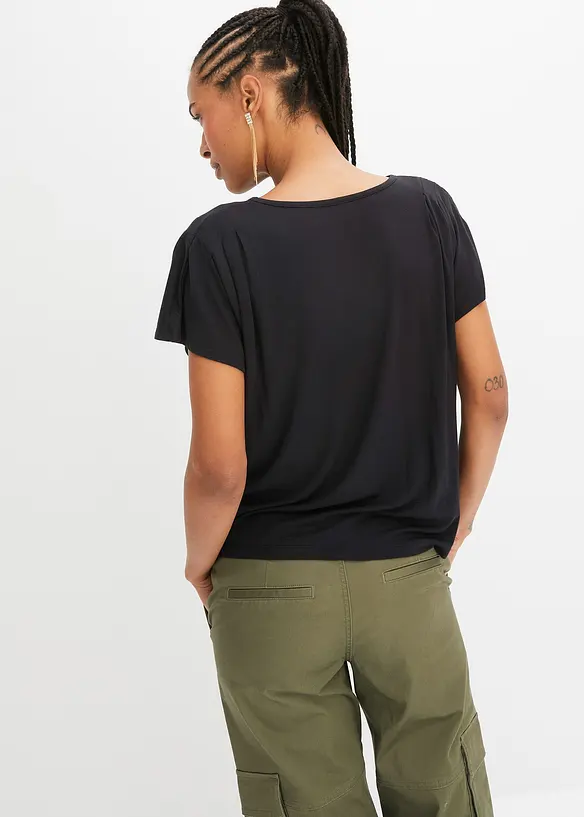 T-shirt con viscosa morbida, bonprix