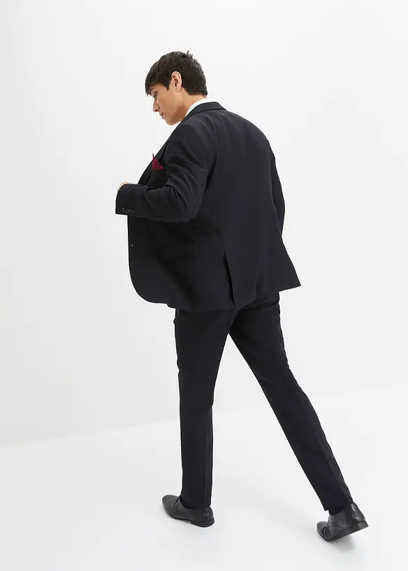 Completo da matrimonio (5 pezzi) giacca, pantaloni, gilet, cravatta, fazzolettino, slim fit, bonprix