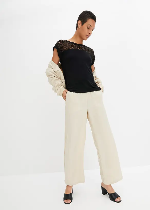 Maglia in misto viscosa, bonprix