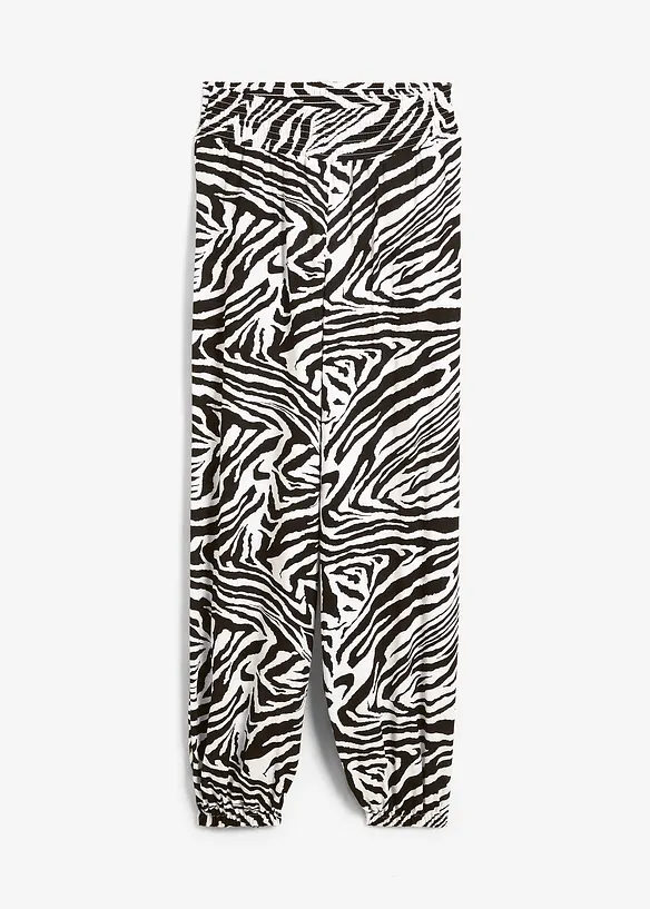 Pantaloni a palazzo in viscosa fluente, bonprix