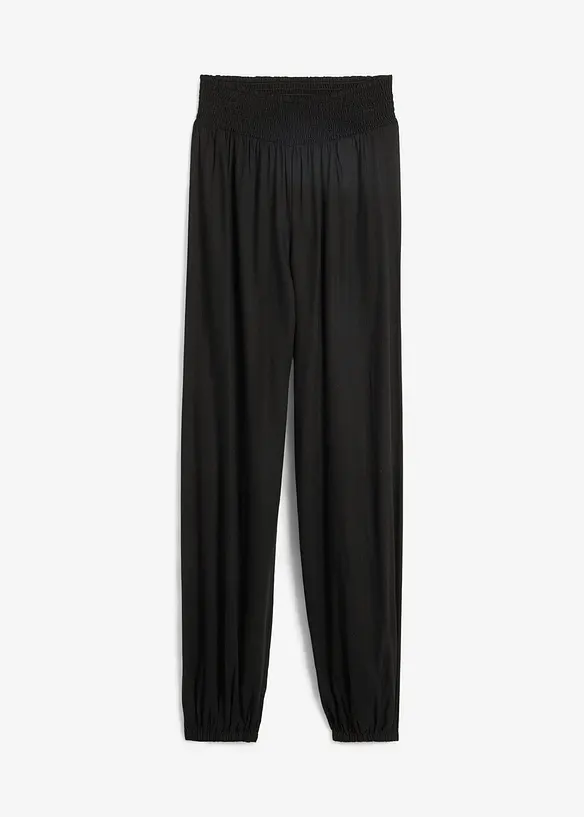 Pantaloni a palazzo in viscosa fluente, bonprix