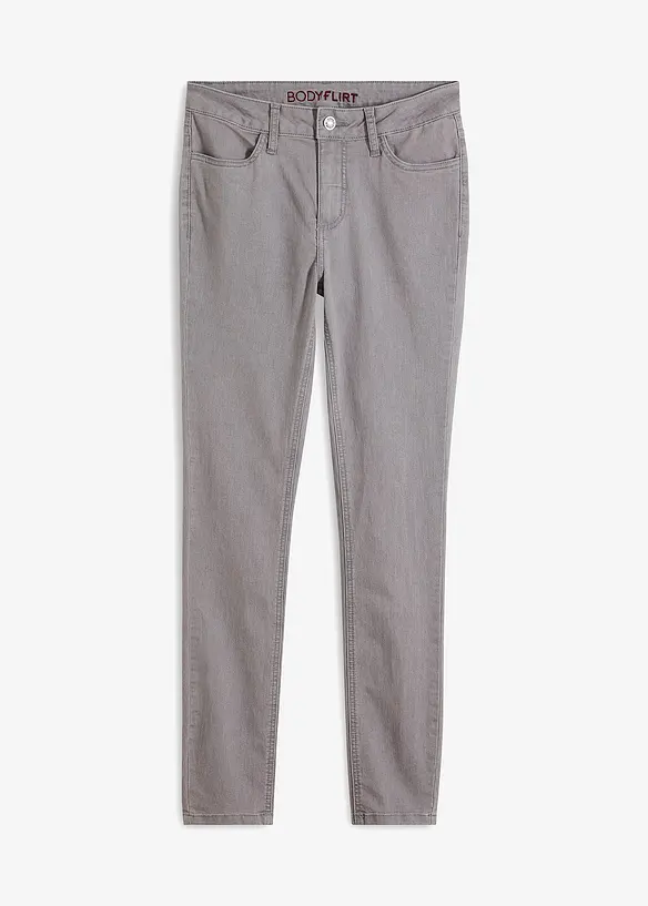 Jeans skinny, vita media, bonprix