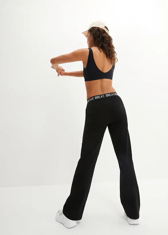 Pantaloni sportivi con elastico in vita, bonprix
