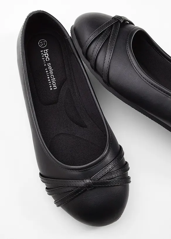 Ballerine comfort in larghezza comoda, bonprix