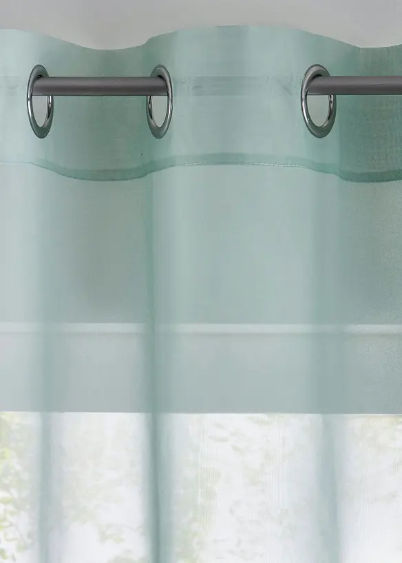 Tenda con poliestere riciclato e colori sfumati (pacco da 2), bonprix