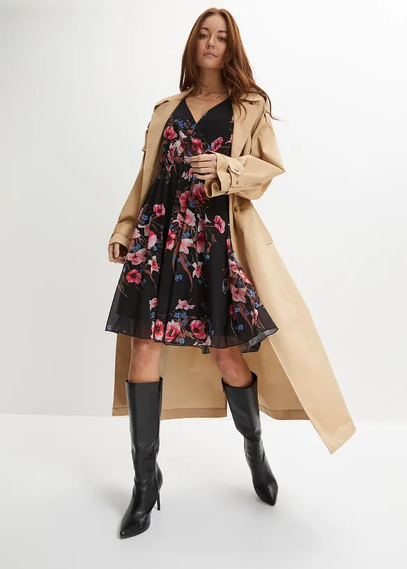 Miniabito in mesh, bonprix