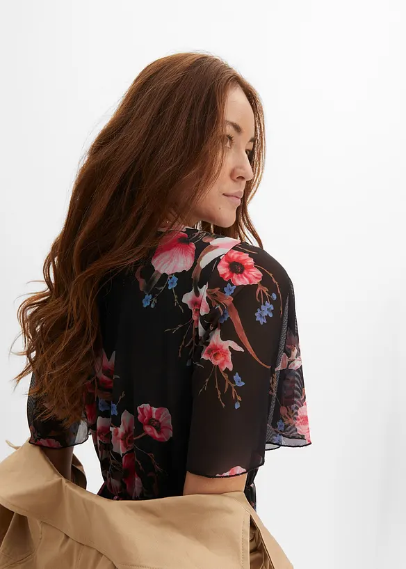 Miniabito in mesh, bonprix