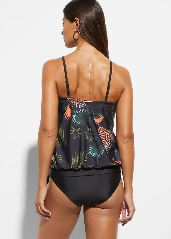 Tankini a fascia con spalline multiway (set 2 pezzi), bonprix