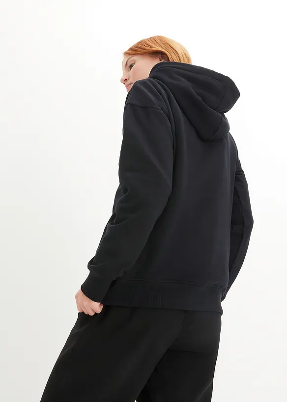 Felpa oversize con cappuccio, bonprix