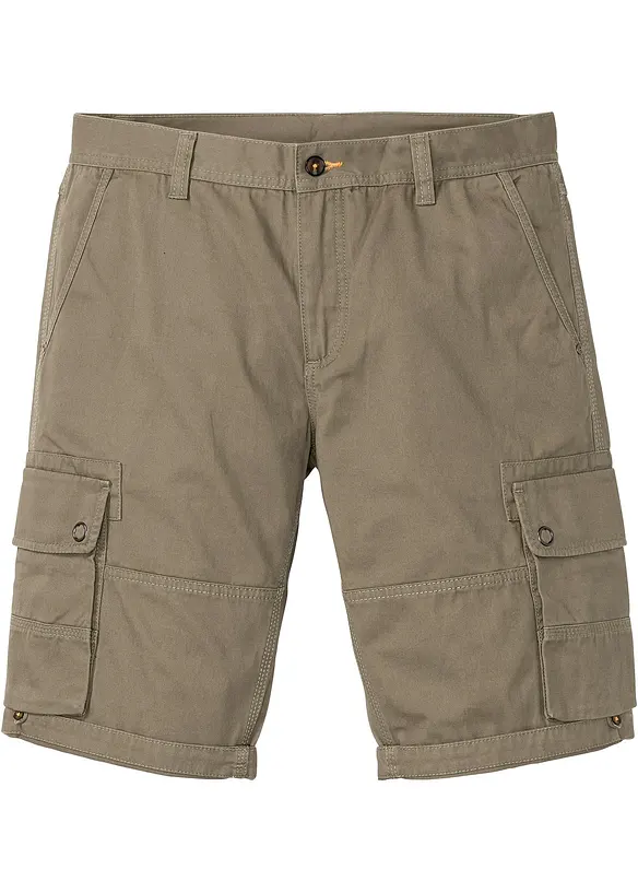 Bermuda cargo in puro cotone, regular fit, bonprix