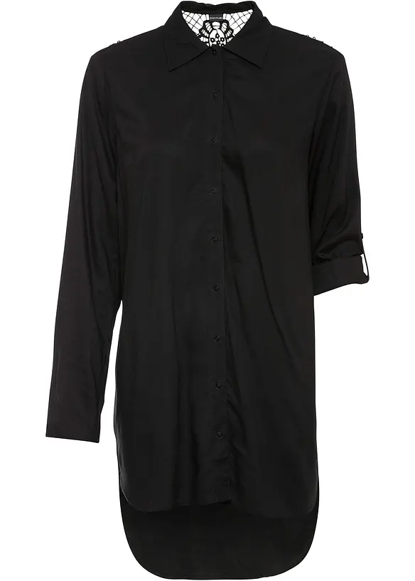 Camicia in misto cotone e viscosa, bonprix