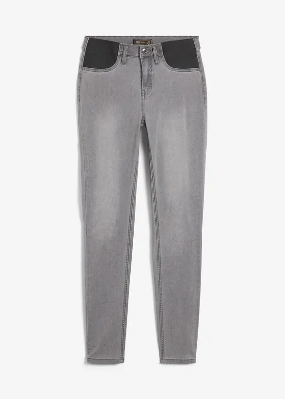 Jeans skinny elasticizzati, vita media, bonprix