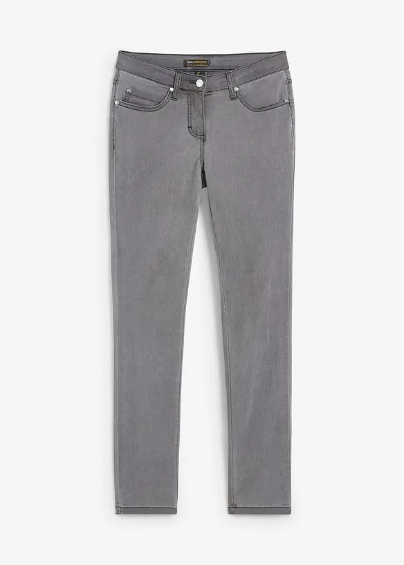 Jeans super stretch slim fit, vita media, bonprix