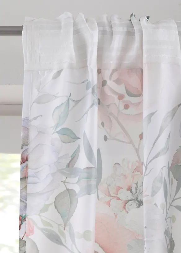 Tenda in microfibra a rose con poliestere riciclato (pacco da 1), bonprix