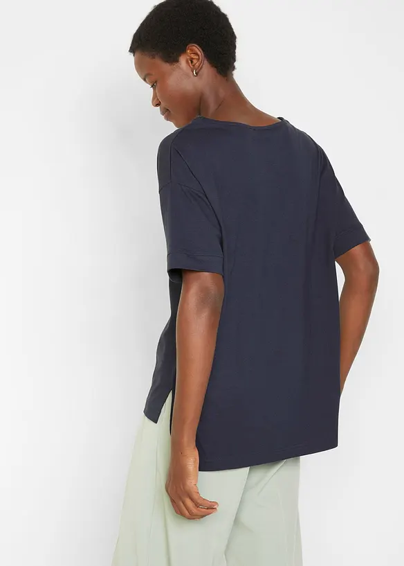 Maglia oversize con spacchi ai lati, bonprix