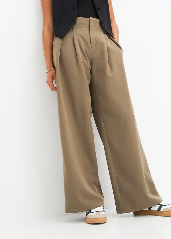Pantaloni con pinces, bonprix