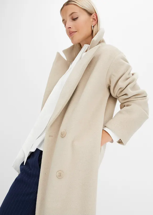 Cappotto in simil lana, bonprix
