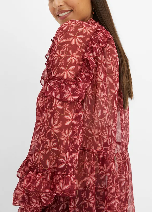Blusa in chiffon, bonprix
