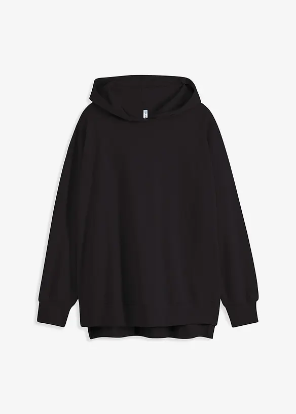 Felpa con cappuccio in puro cotone, bonprix