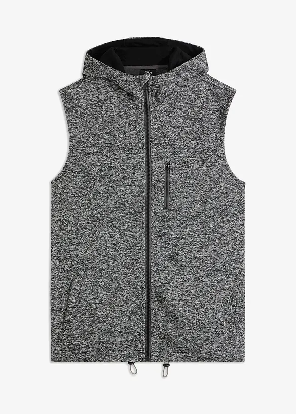 Gilet in pile a maglia, bonprix
