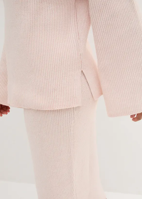 Maglione boxy a coste, bonprix