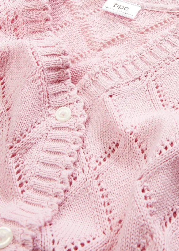 Cardigan traforato, bonprix