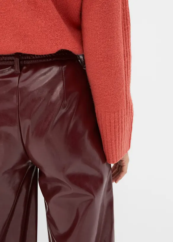 Pantaloni in similpelle, bonprix