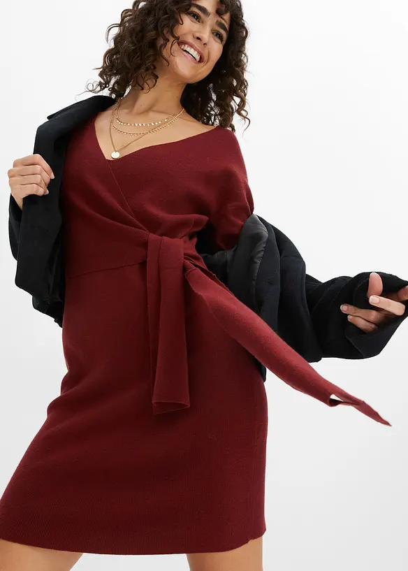 Abito in maglia di misto viscosa, bonprix