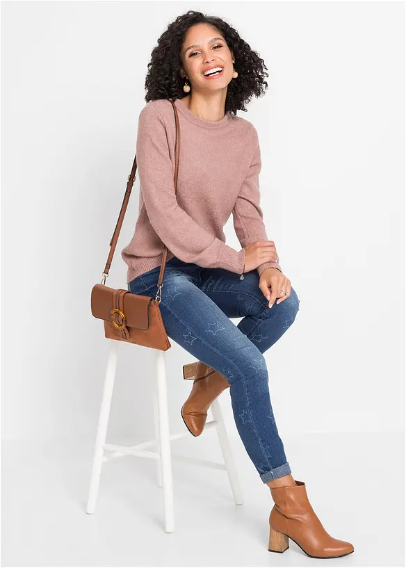Maglione con maniche a palloncino, bonprix