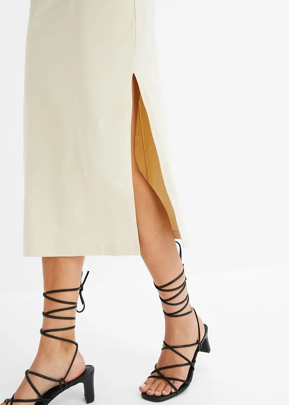 Abito in jersey di cotone elasticizzato, bonprix