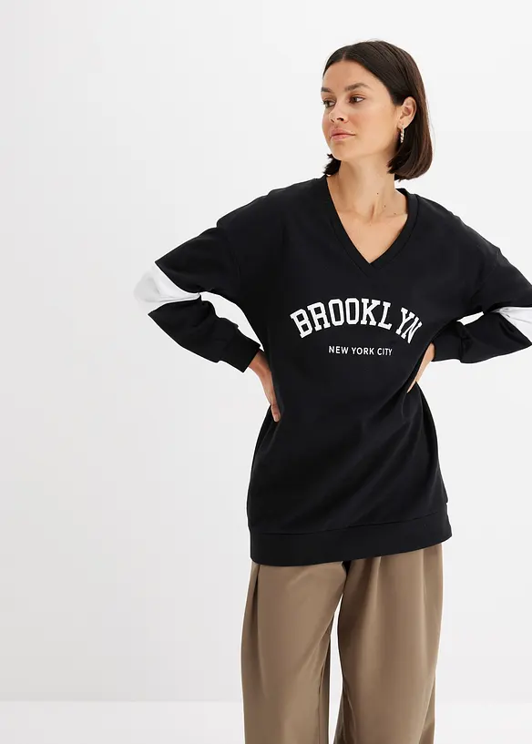 Felpa oversize, bonprix