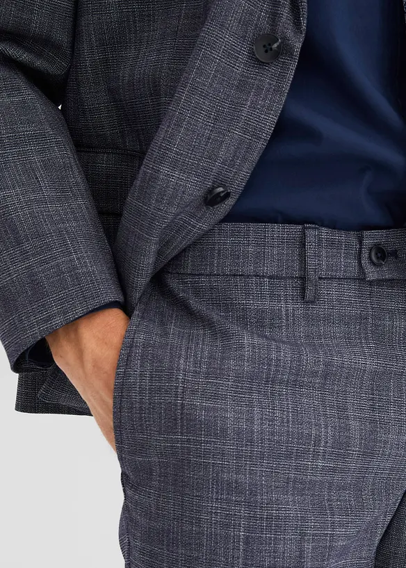 Completo regular fit (set 3 pezzi): giacca, pantaloni, cravatta, bonprix
