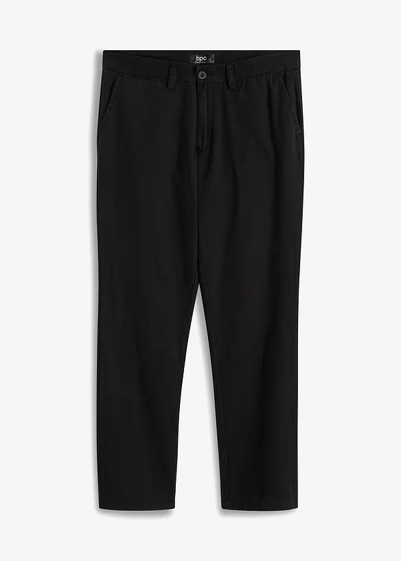 Pantaloni chino in puro cotone regular fit, straight, bonprix