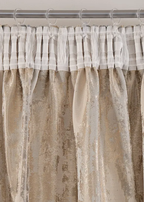 Tenda jacquard lucida (pacco da 1), bonprix