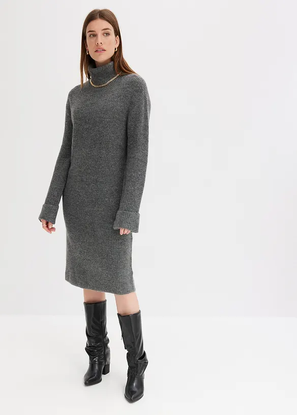 Abito in maglia a coste, bonprix