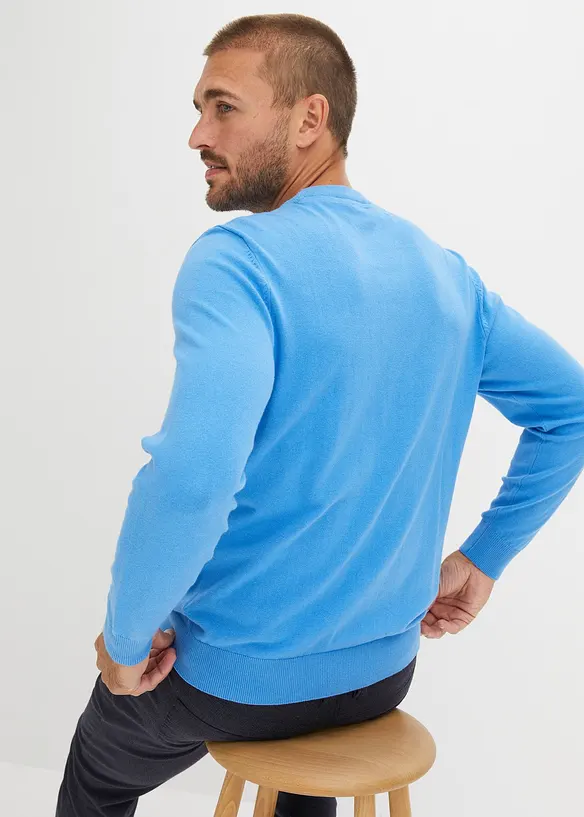 Maglione in filato fine, regular fit, bonprix