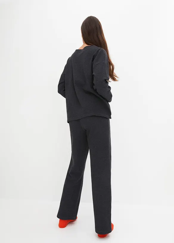 Pigiama in jersey operato, bonprix