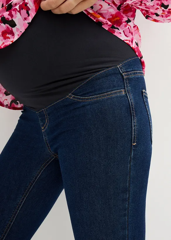 Jeggings prémaman con cotone, skinny (pacco da 2), bonprix
