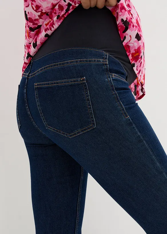Jeggings prémaman con cotone, skinny (pacco da 2), bonprix