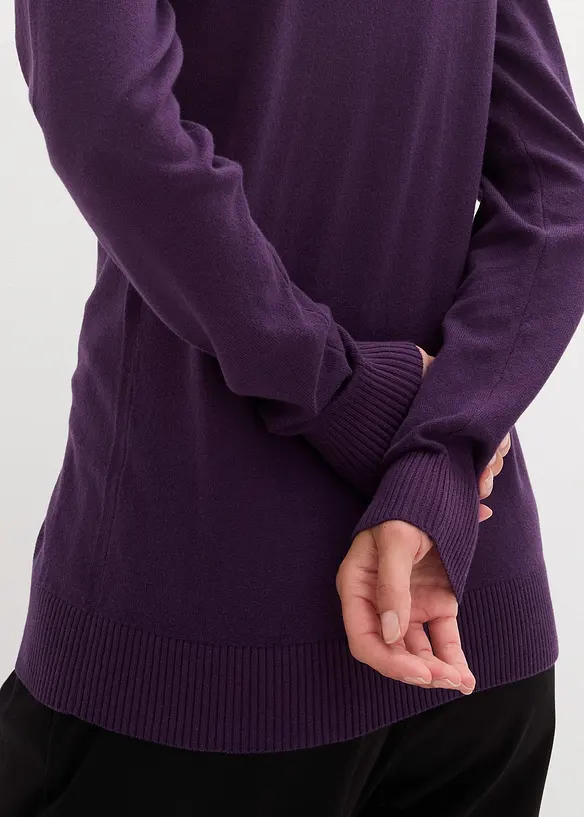Cardigan in filato fine, bonprix