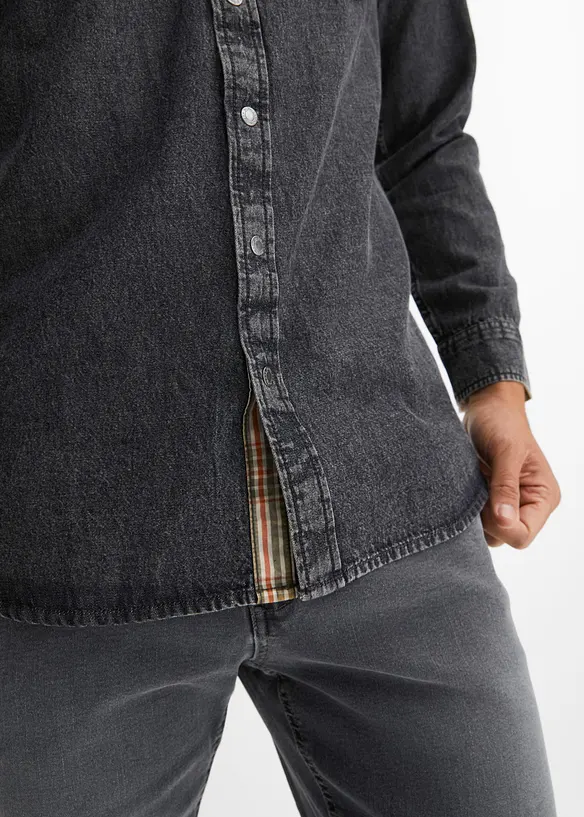 Camicia in jeans di puro cotone, bonprix