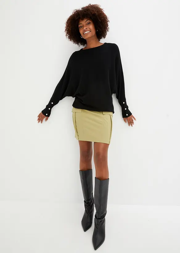 Maglione in misto viscosa, bonprix